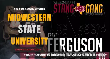 Midwestern State University's Student Who's Who List