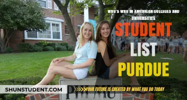 Purdue's Who's Who: Student Edition