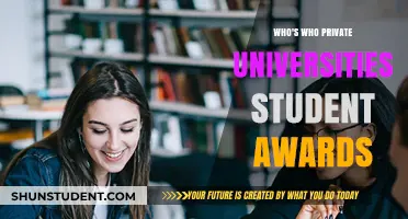 Celebrating Excellence: Who's Who in Private University Student Awards