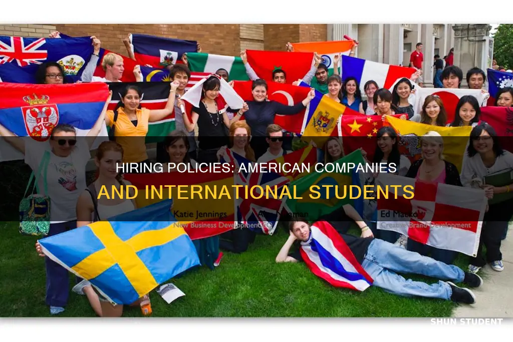 why american companies are stopping to hire international students