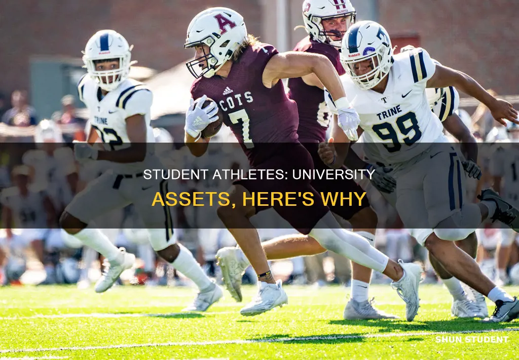 why are college student athletes valuable to universities