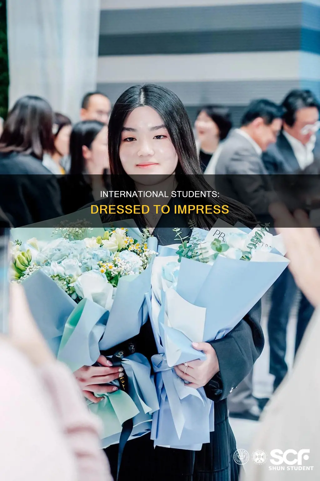 why are international students so well dressed