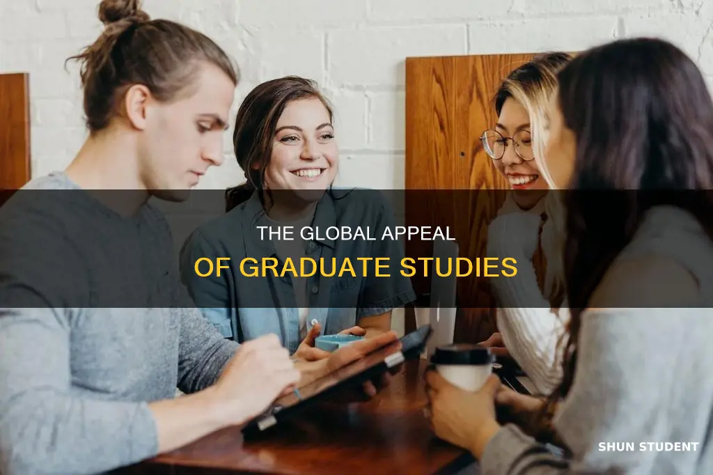 why are most graduate student internation