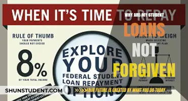 Why Your Student Loans Remain Unforgiven: Key Reasons Explained