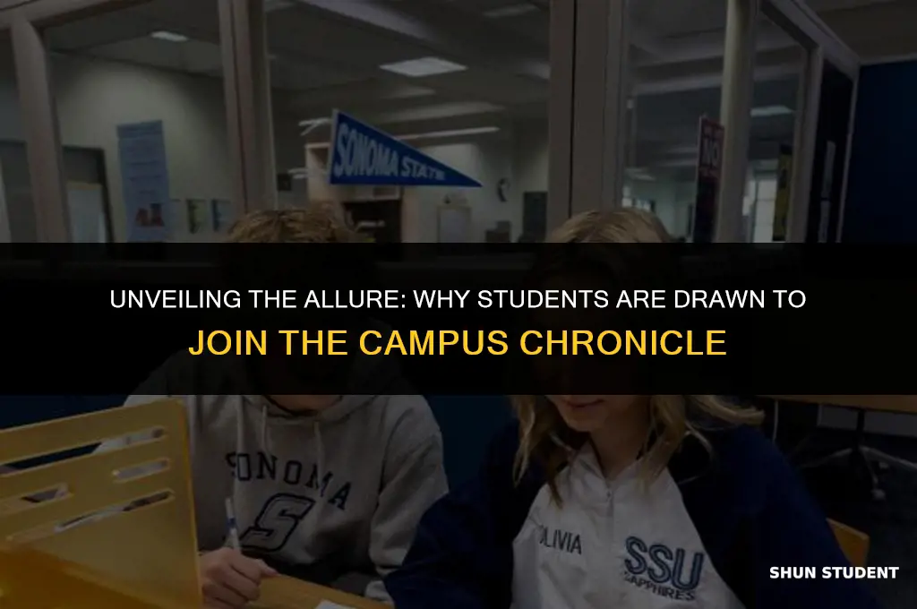 why are people interested to join the student newspaper