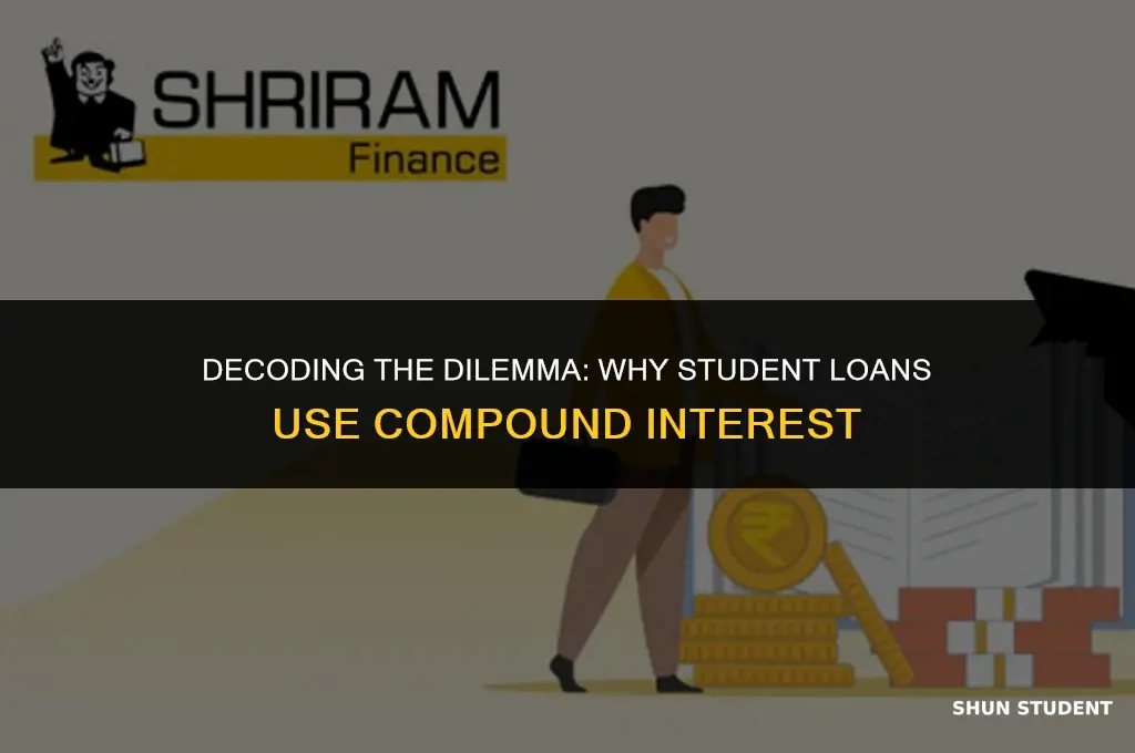 why are student loans compound interest