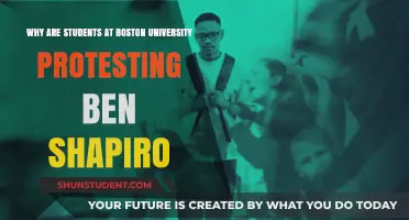 Boston University Students Protest Shapiro's Toxic Views