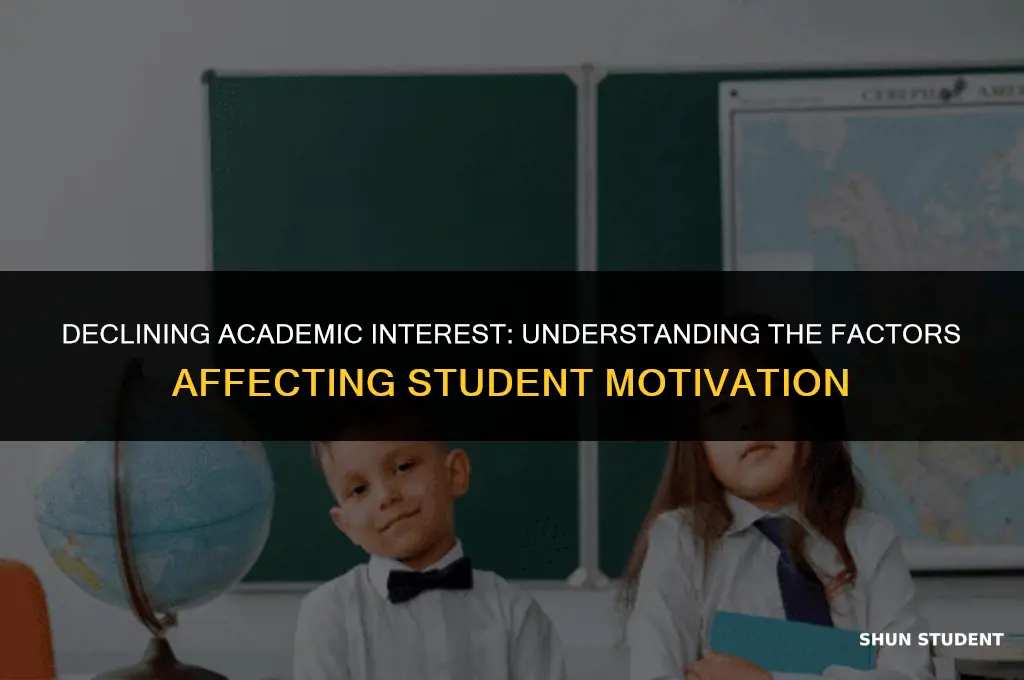 why are students not interested in studies