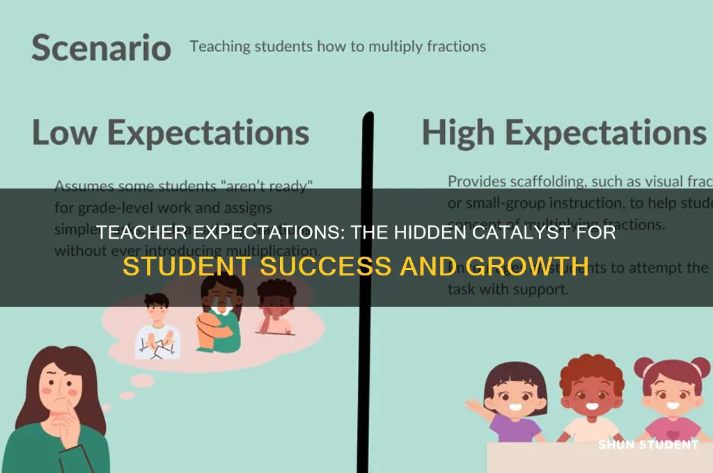 why are teacher expectations important to student achievement