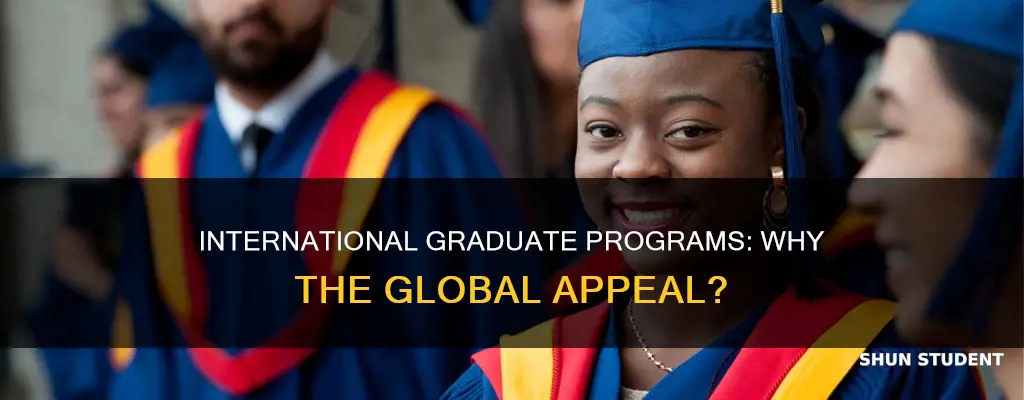 why are there so many international graduate students