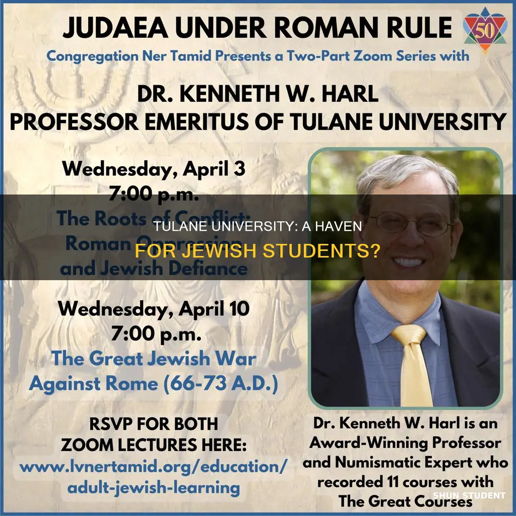 why are there so many jewish students at tulane university