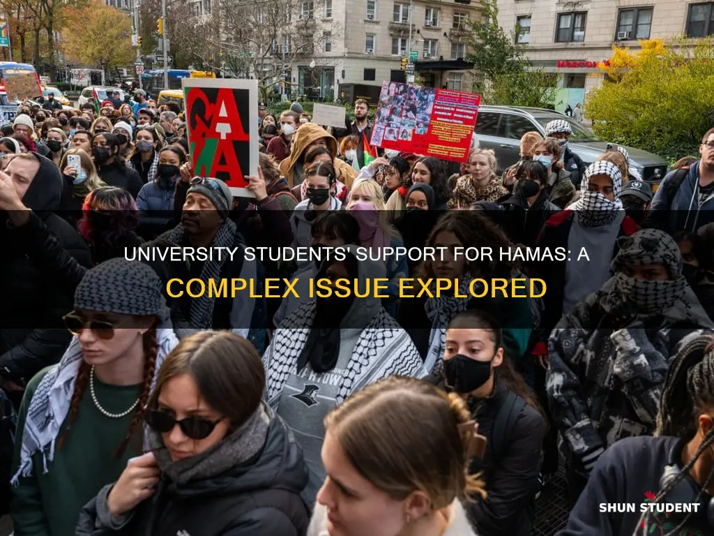 why are university students supporting hamas