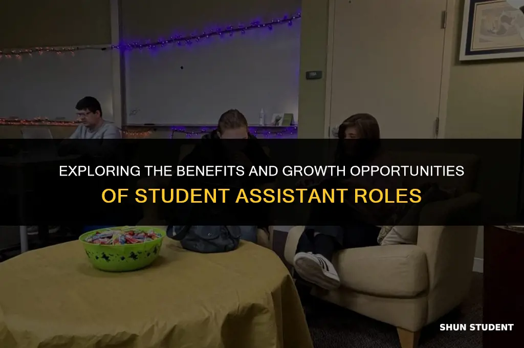 why are you interested in becoming a student assistant