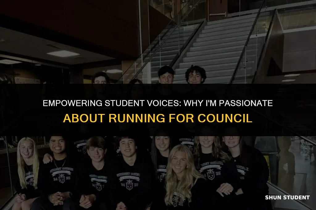 why are you interested in running for student council