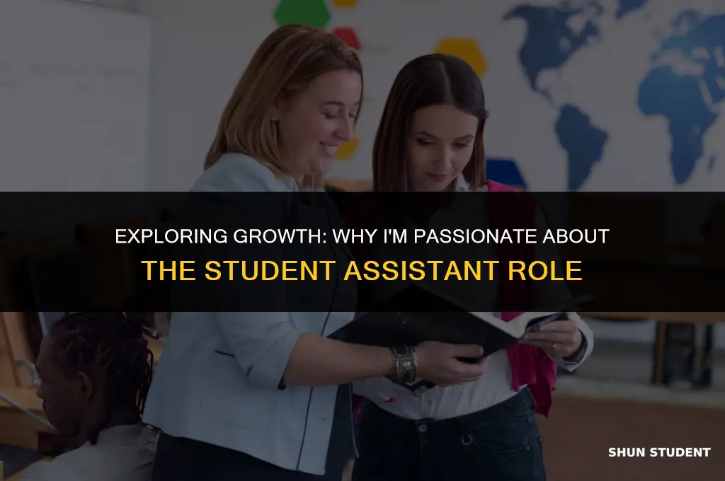 why are you interested in student assistant position
