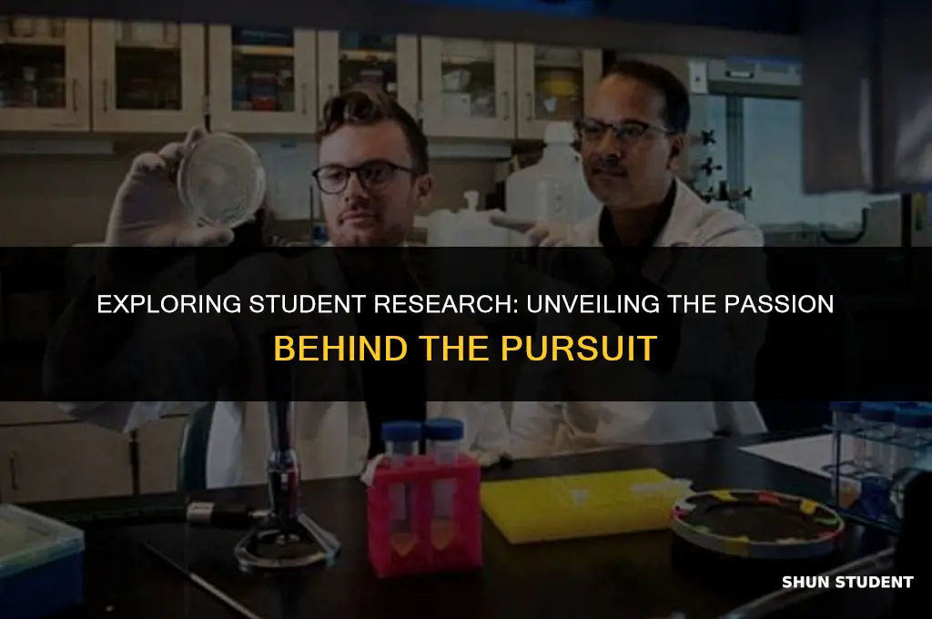 why are you interested in student research