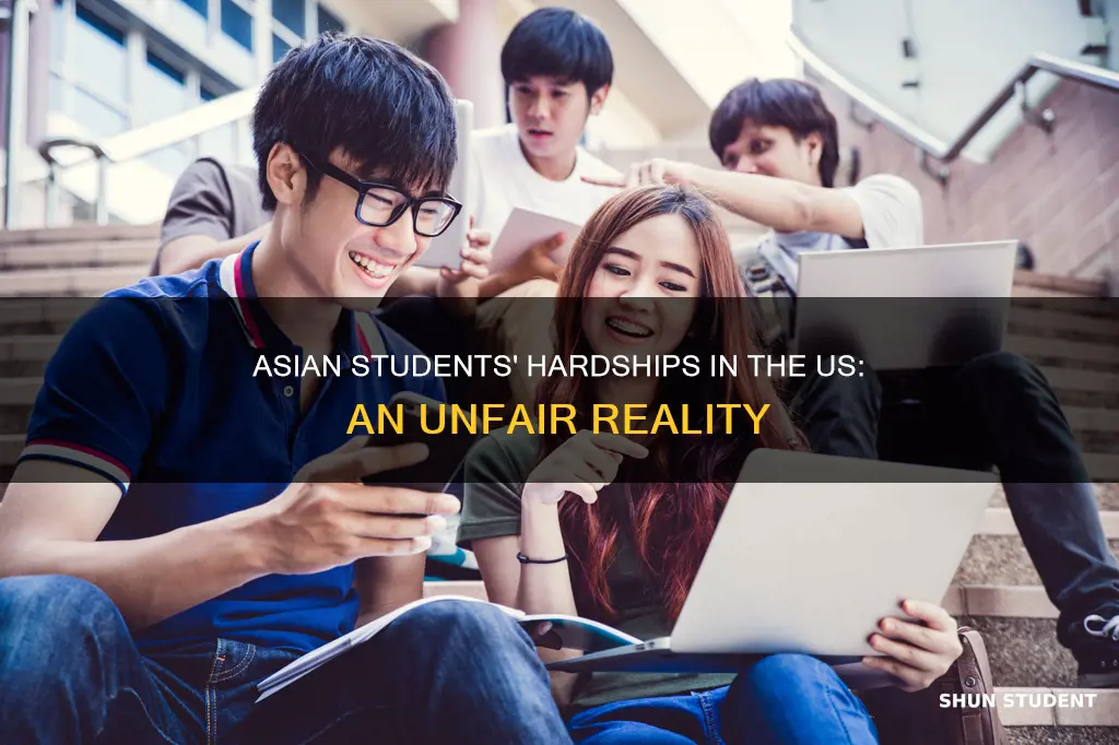 why asian international students face more hardships in us