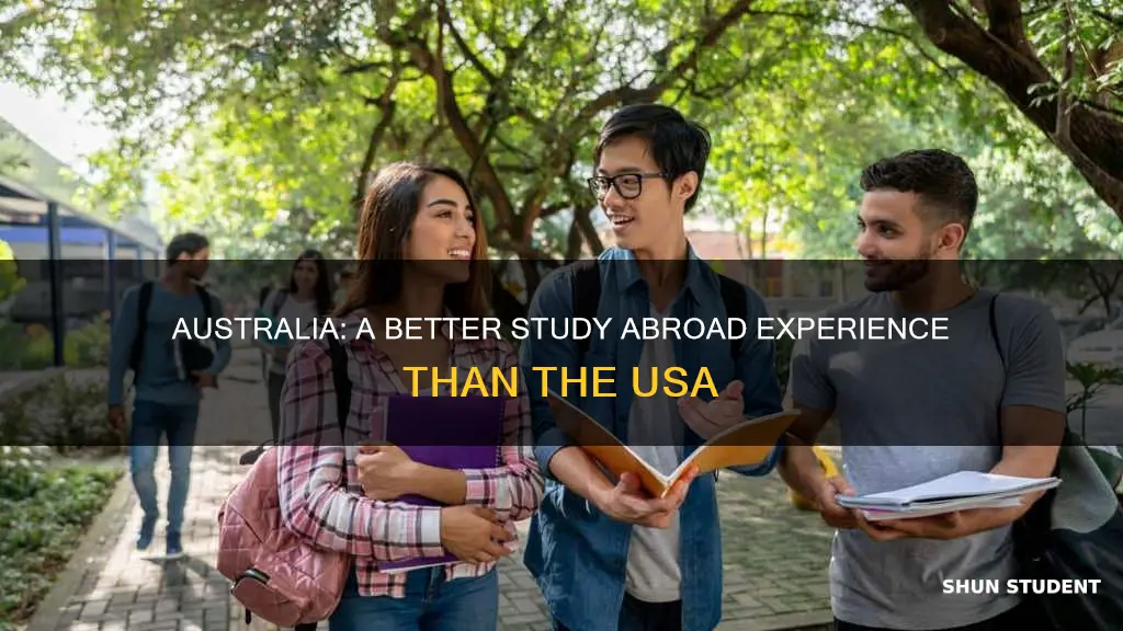 why australia is better than usa for international students