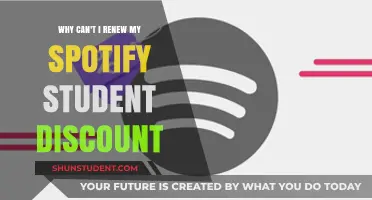 Why Can't I Renew My Spotify Student Discount? Troubleshooting Tips