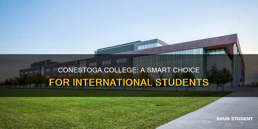 why conestoga college for international students