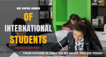 Limiting International Students: Why and How?