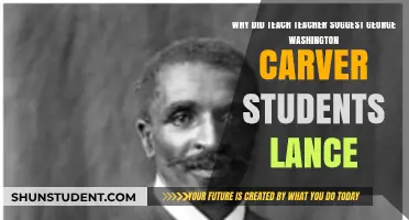 Why George Washington Carver's Teacher Suggested Students Read Lance