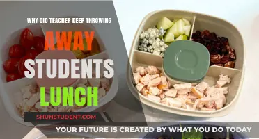 Teacher Tosses Student Lunches: Uncovering the Shocking Reason Why