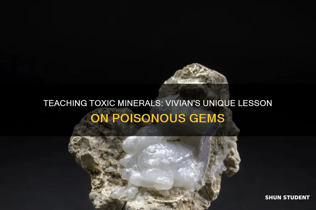 why did vivian teach her students if poisonous minerals