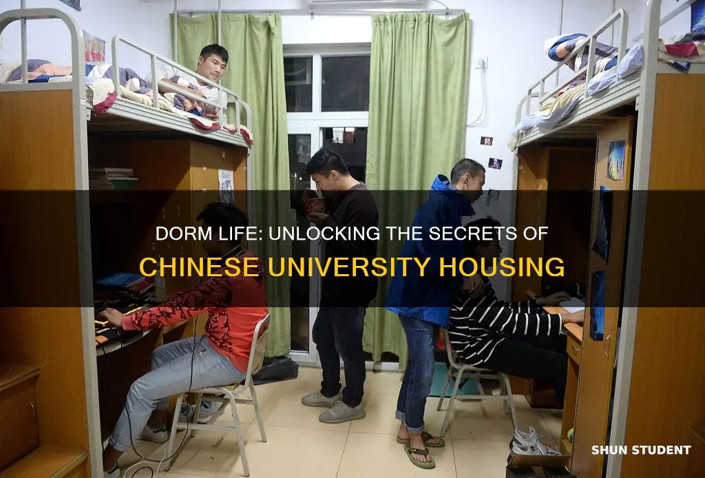 why do chinese university students have to dorm