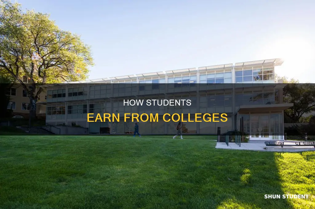 why do colleges pay students