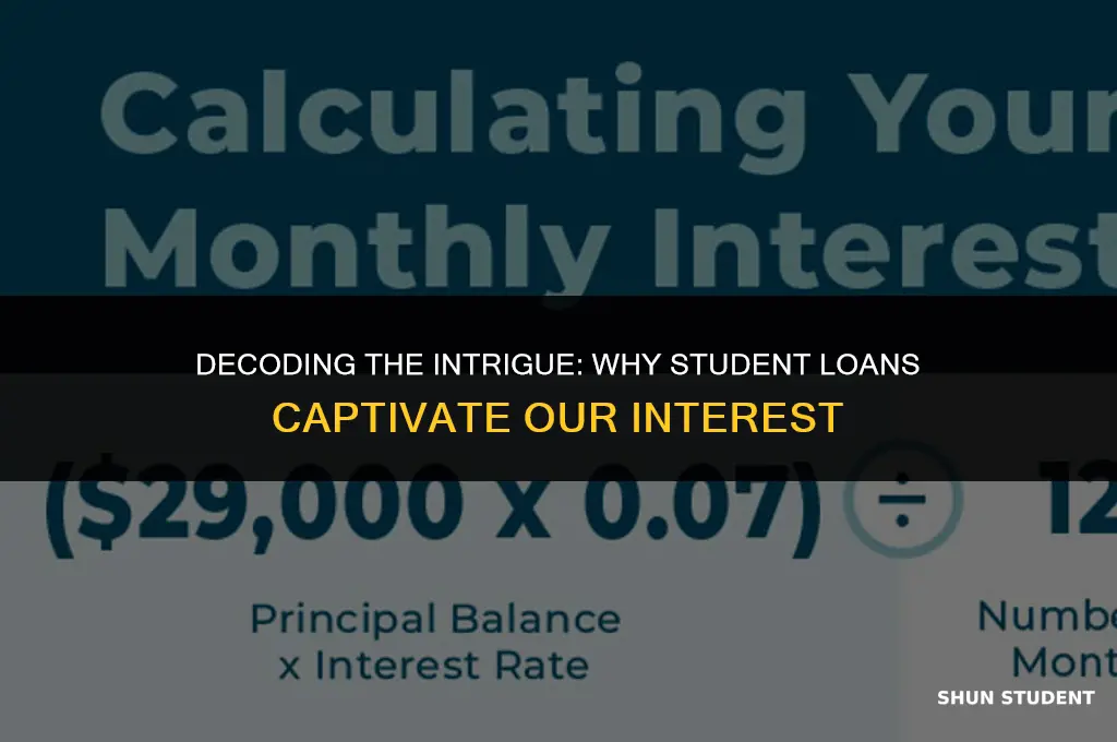 why do i have interest of my student loans