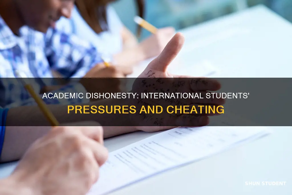why do international students cheat