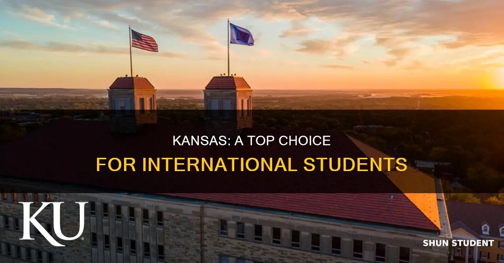 why do international students choose to study in kansas