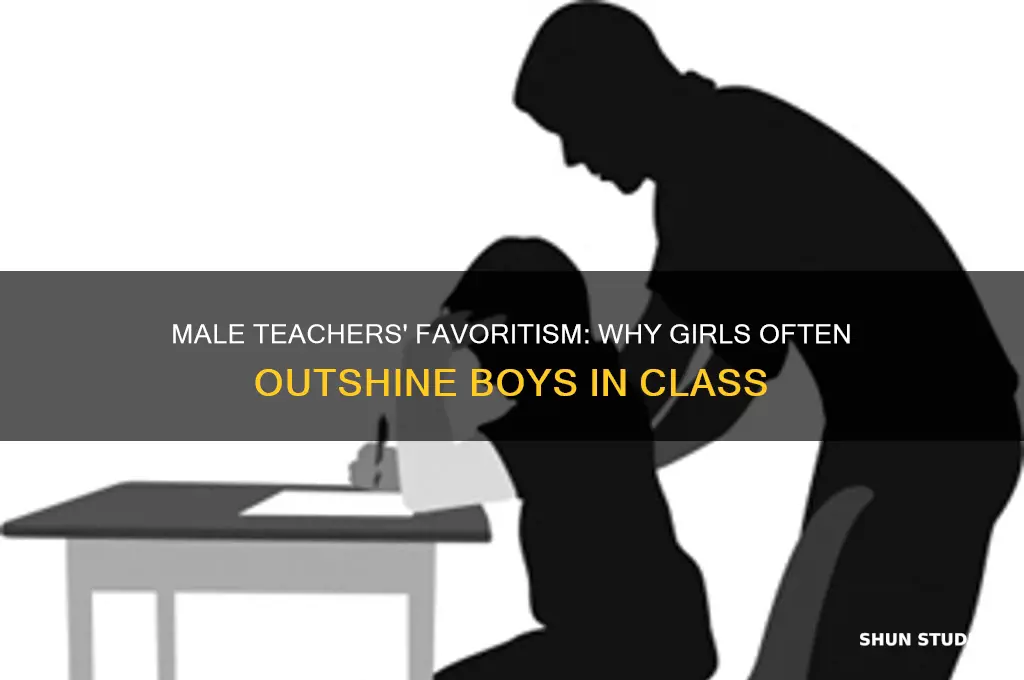 why do male teacher favour girl students over boy students