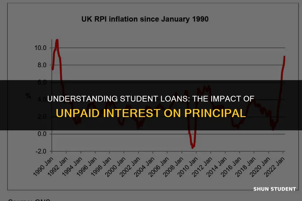 why do student loans add unpaid interest to principal