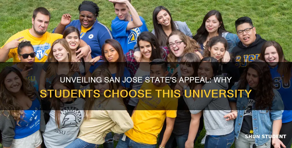 why do students attend san jose state university