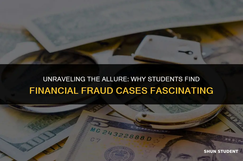 why do students find financial fraud cases interesting