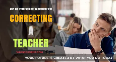 Correcting Teachers: Why Students Face Consequences for Speaking Up