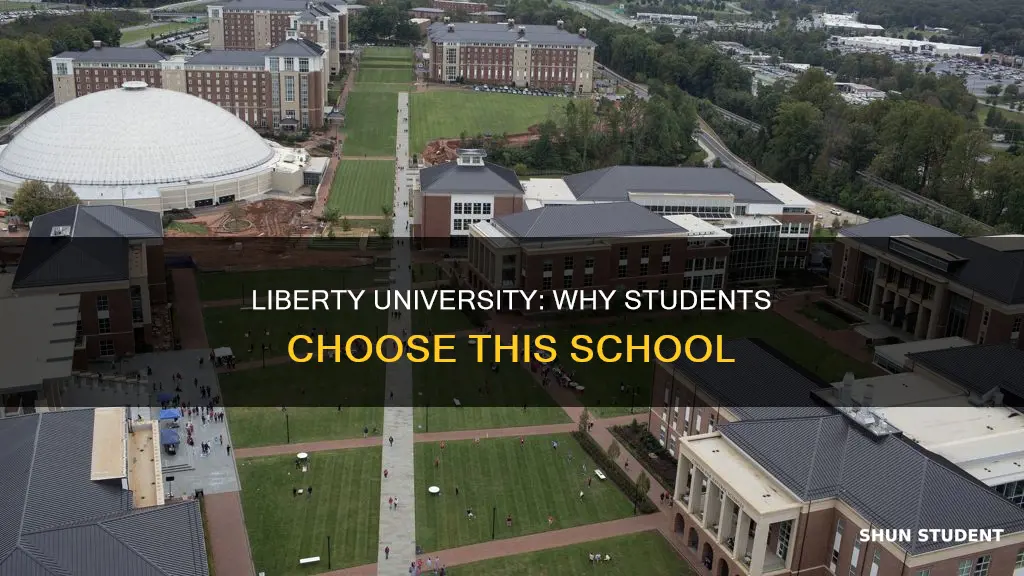 why do students go to liberty university