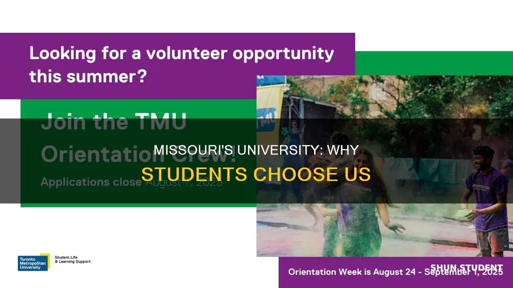 why do students go to university of missouri