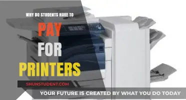 The Unfair Cost of Education: Paying for Printers