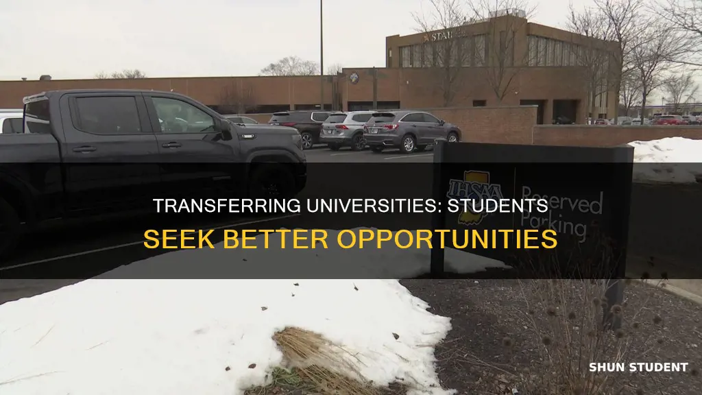 why do students transfer universities