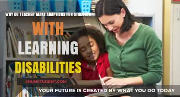 Supporting Diverse Learners: Why Teachers Adapt for Learning Disabilities