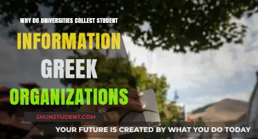 Unveiling the Purpose: Why Universities Gather Greek Life Data