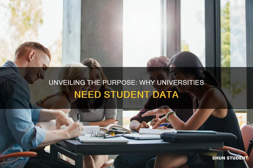 why do universities collect student information