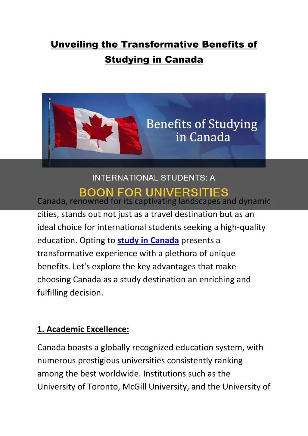 why do universities love intenrational students