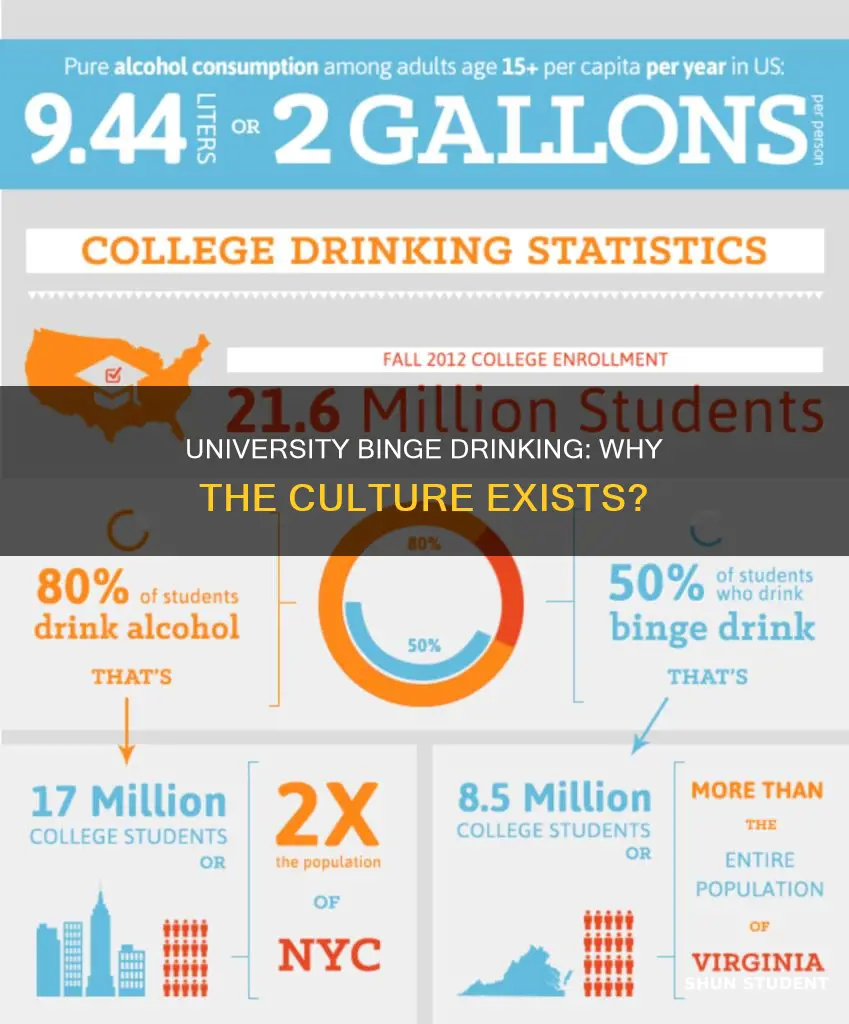 why do university students binge drink