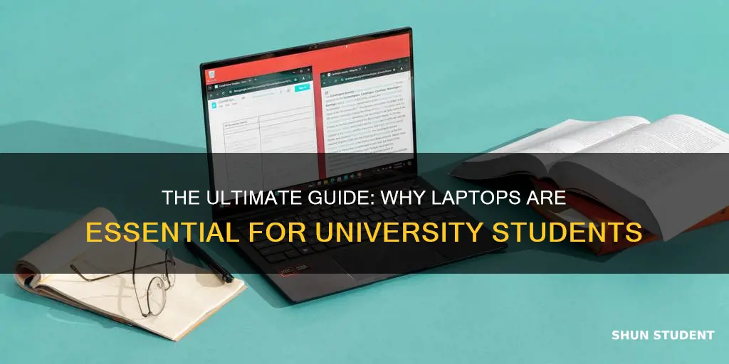 why do university students need laptops