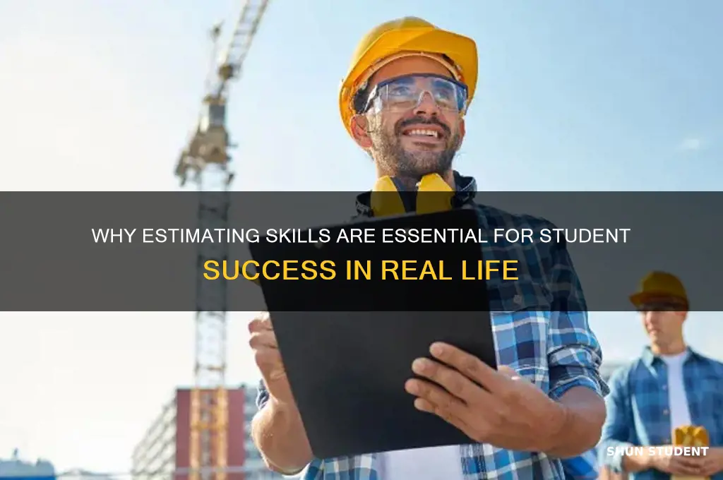 why do we teach students to estimate