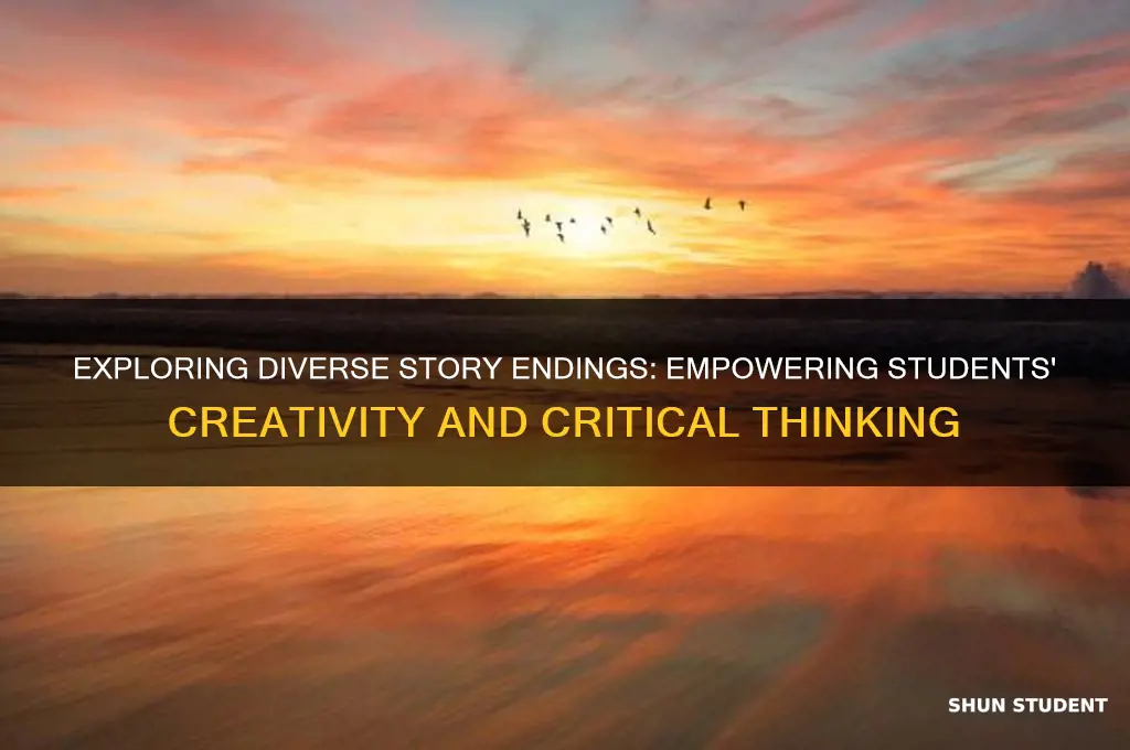 why do you teach students different story endings